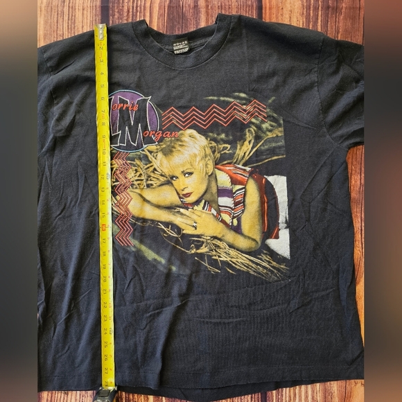 Vintage Lorrie Morgan Women's Tour T-Shirt Size XXL Black w/ front & Back Print - Picture 6 of 6